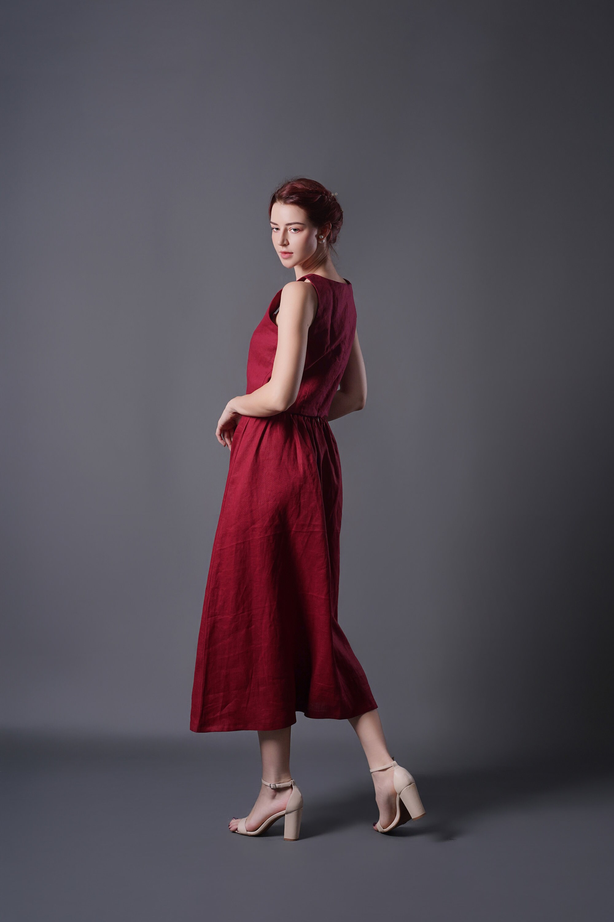 Elevate Linen Two-Piece Set – Ivory main image 1