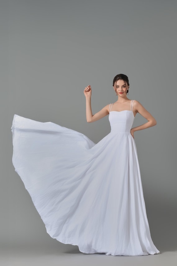 chinese dress ladies WLHBF Dress Summer Linen Dresses with Sleeves Vintage CocktailKnee Length  Retro A Line Flared Swingmal Prom Party High Low Prom Dresses Dark Blue :  Amazon.co.uk: Fashion main image 1
