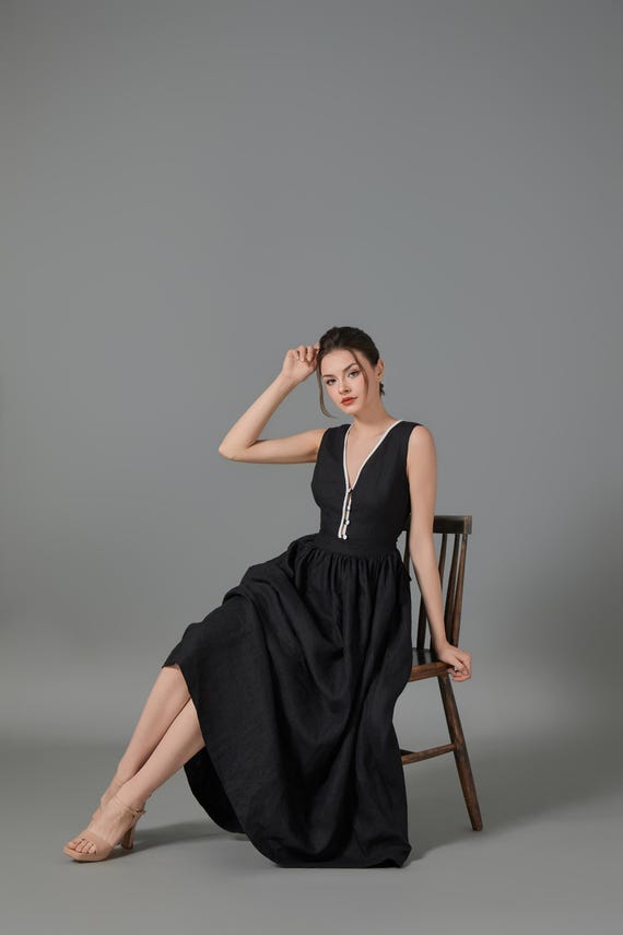 beatrice black dress Beatrice Wrap Dress