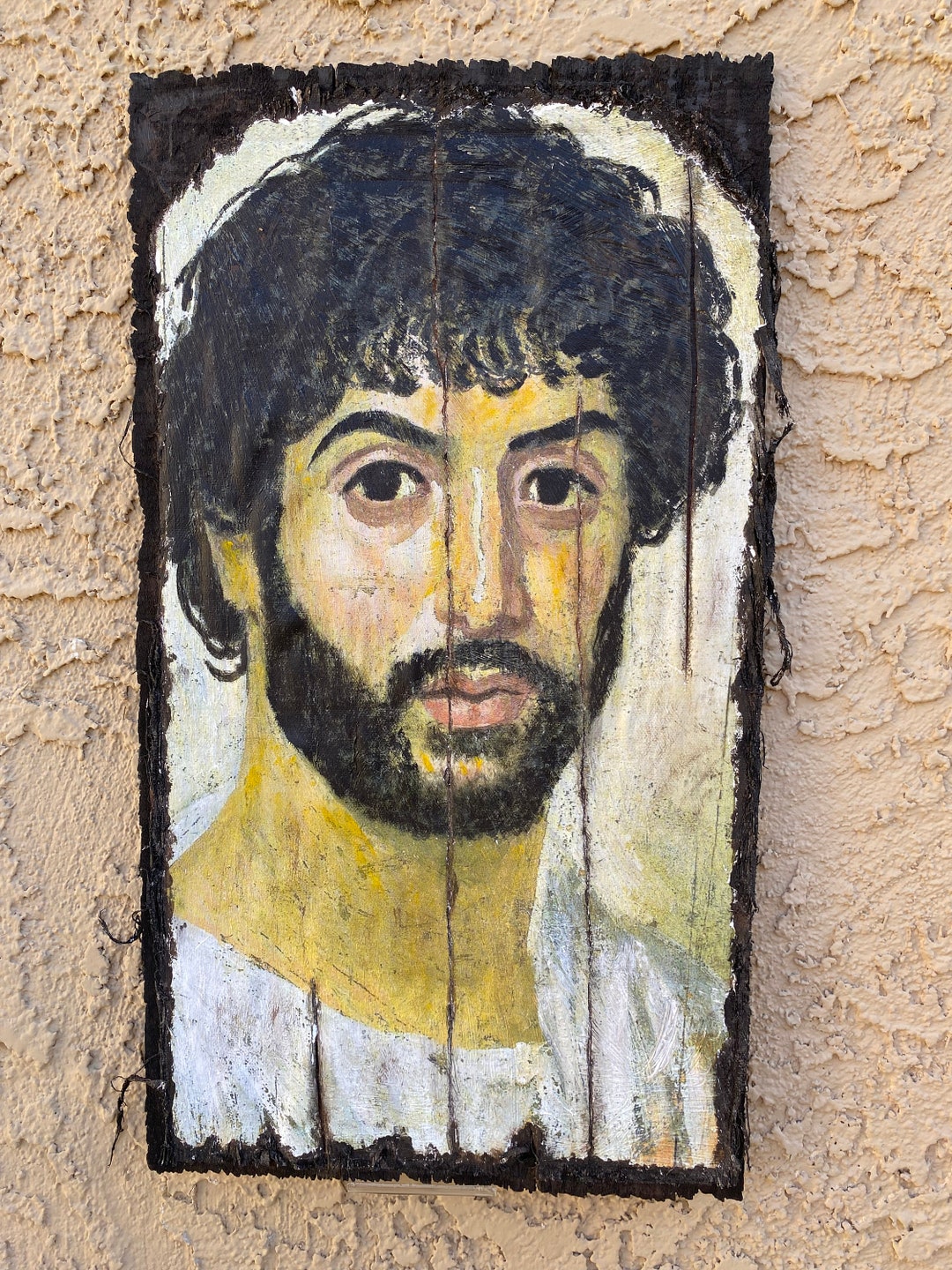 Fayoum Portrait ( Almost Originally ) High Copy Painting of One of the ...