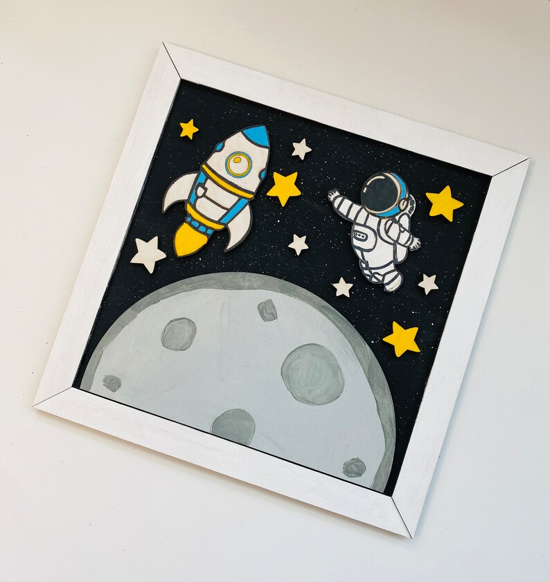 Space Frame Craft Kit Space Craft Kit for Kids Space Etsy