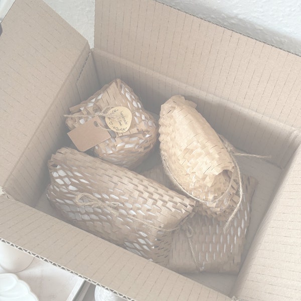 Überraschungsbox Mytery Box Mysterybox handgefertigte Kerzen und Deko Artikel, B Ware Box