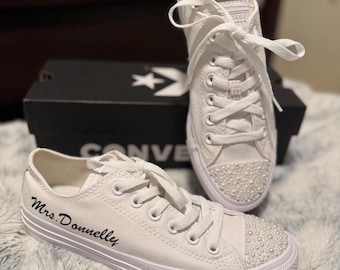 Pearlized bridal/party shoes