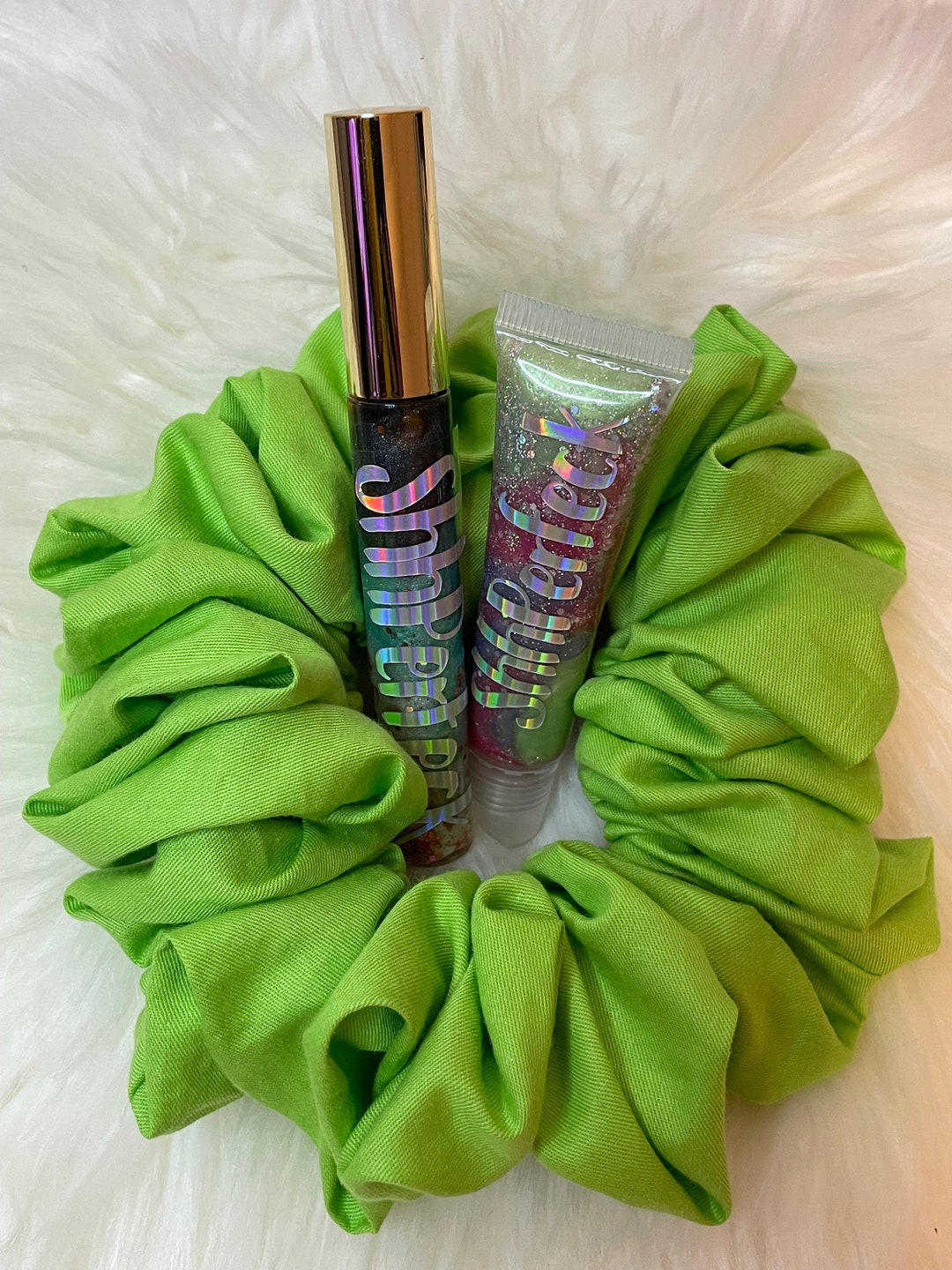 Cosmic Kisses Lipgloss and Scrunchie Bundle Etsy