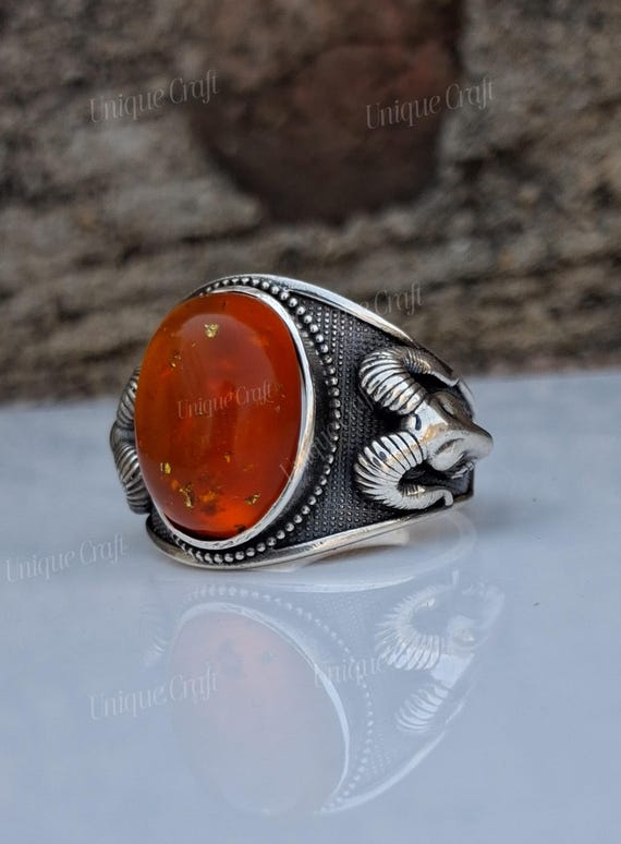 Bague Tete Chevaliere Homme Belier Bague Mf Doom Bague Chevalière