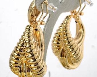 Gold replica jewelry earrings
