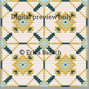 Geometric Cross Stitch Pattern