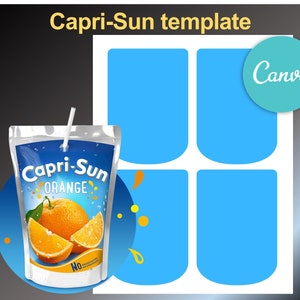 Capri-sun Pouch Label Juice Label - Etsy