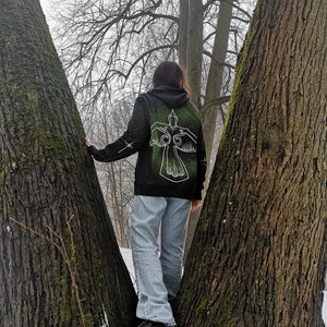 Handbemalter Hoodie