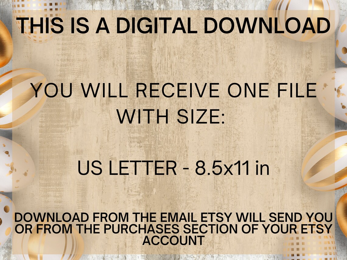 Easter Printable Money or Candy Bar Wrappers | Instant Download - Etsy