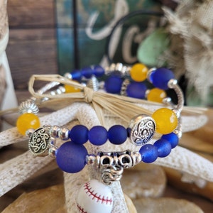 Handmade Baseball Bracelet