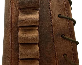 Leather Cheek Pad Butt Stock Cover 12 GA