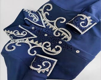 Western Competition Shirt | Women’s Horse Show Top | Rodeo Performance Apparel