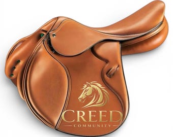 Leather English Jumping Saddle | Equestrian Riding Gear