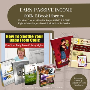 200K Digitale Produkte | Ultimatives PLR MRR Bundle, ideal für passives Einkommen, mit Privatmarkenrechten und Master Resell Right DFY
