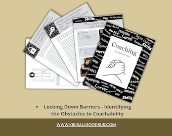 Coaching Worksheet Sets: Unlock Your True Potential with the Comprehensive Coachability Worksheet Set for Professional Coaching.