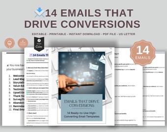 Email Marketing Templates for Business Owners and Coaches | 14 Conversion-Focused Email Scripts