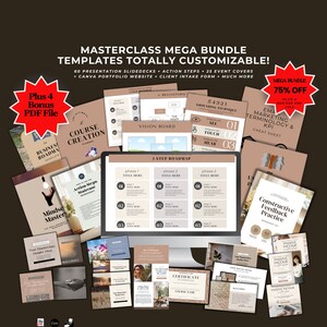 Coaching Canva Templates Bundle: Ebook, Workbook, Lead Magnet (Digital Download)