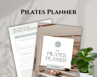 Pilatesplanner pdf | Wellness- en workouttracker (digitale download)