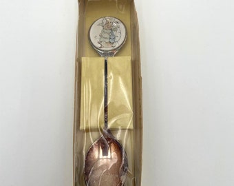 Vintage Rabbit Spoon Vintage Peter Rabbit Oneida Community Stainless Children's Spoon in ...