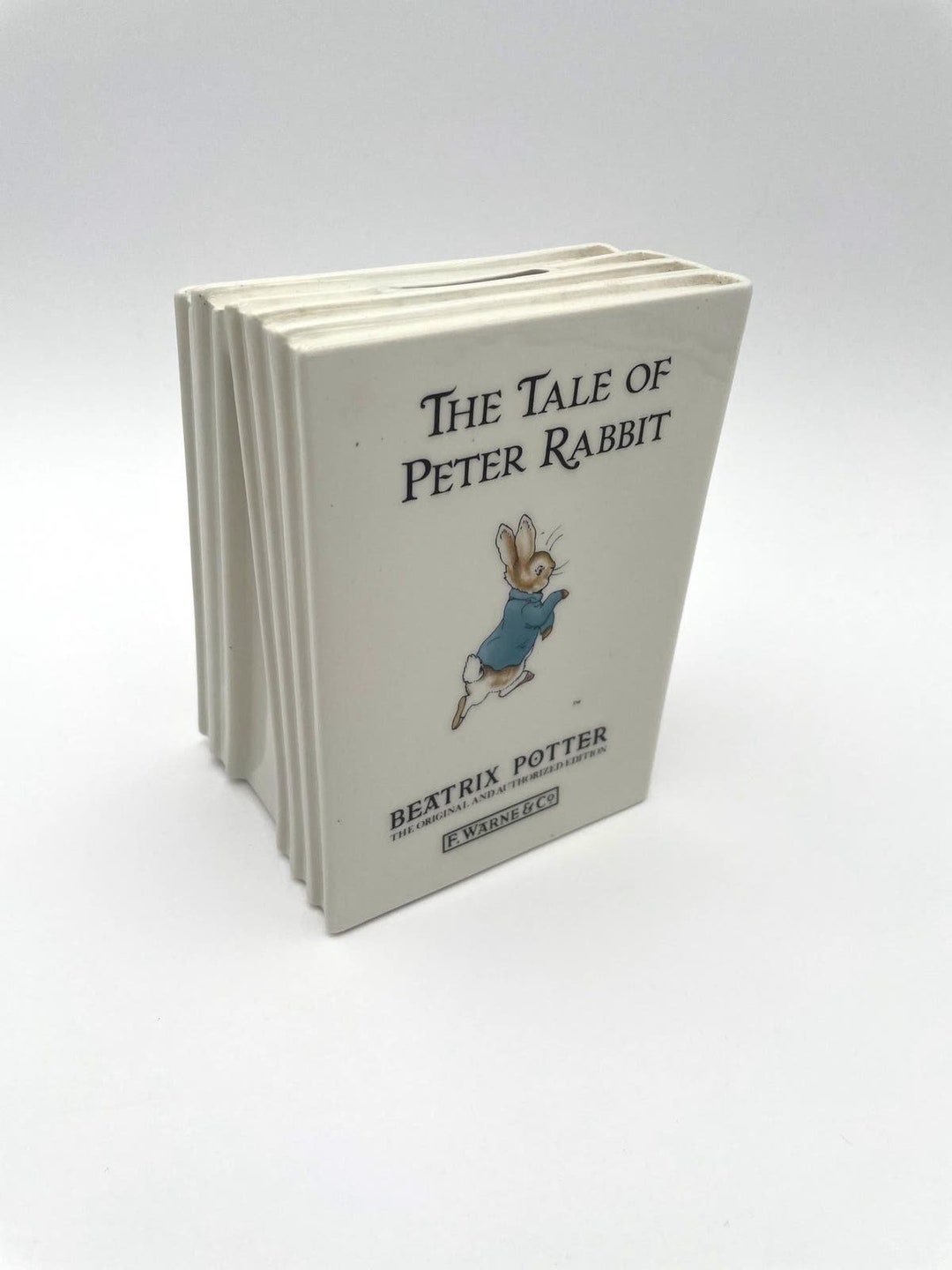 Wedgwood Peter Rabbit Coin Collector Piggy Bank - Etsy
