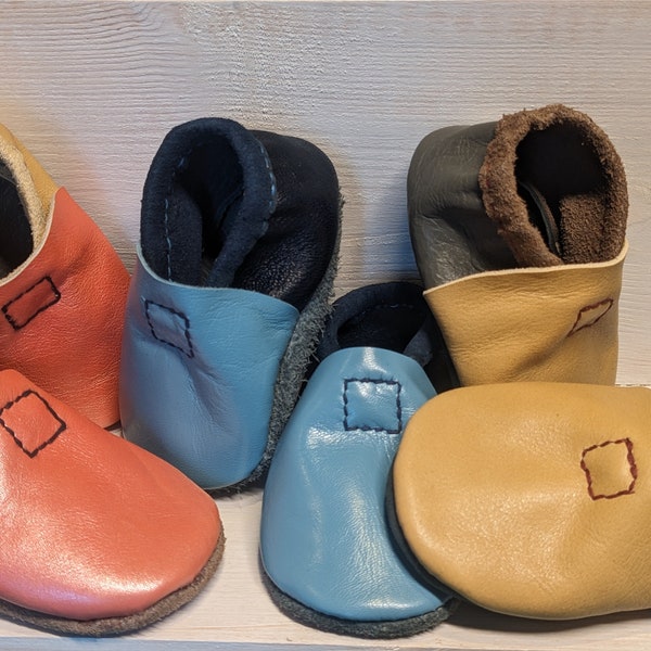 chaussons babouches pour bébé