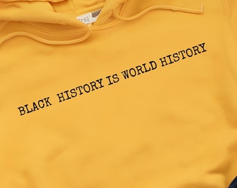 Sudadera con capucha del Mes de la Historia Negra: Orgullo y empoderamiento negro