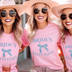 Mermaid Bachelorette Party Shirts: Seashell Bride Squad Tee