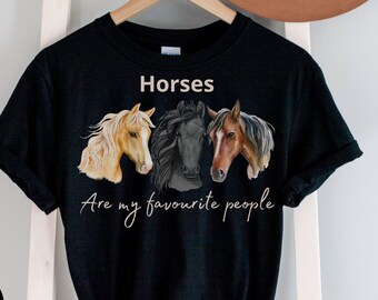 Horse Lover T-Shirt – Equestrian Graphic Tee