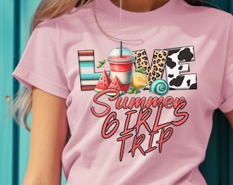 Funny Friends Trip Shirt, Friends Vacation Graphic Tees, Girls Trip Clothing, Gift for Best Friends, Bestie T-Shirt, Besties Matching Shirt