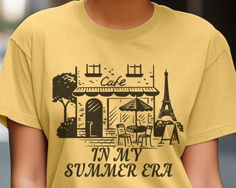 Paris Summer Era Triblend Tee - Vacation Gift Shirt