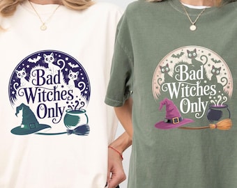 Halloween Witch T-Shirt: Spooky Unisex Fall Apparel
