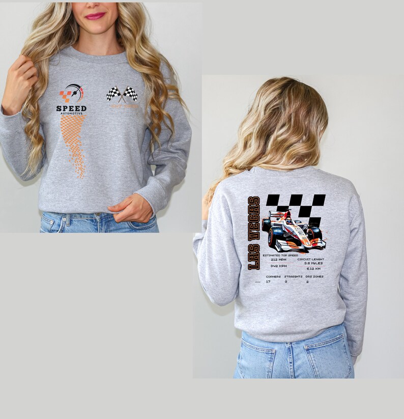 F1 Sweatshirt Track Layouts
