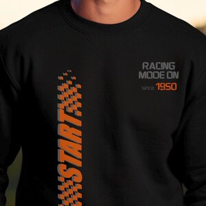 Formula Car Racing Unisex Crewneck Sweatshirt,  Sweatshirt Gift for Him, Pit Crew Sweatshirt,