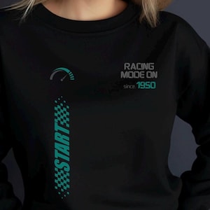 Formula Car Racing Unisex Crewneck Sweatshirt, Formula Sweatshirt Gift for Him, Pit Crew Sweatshirt,