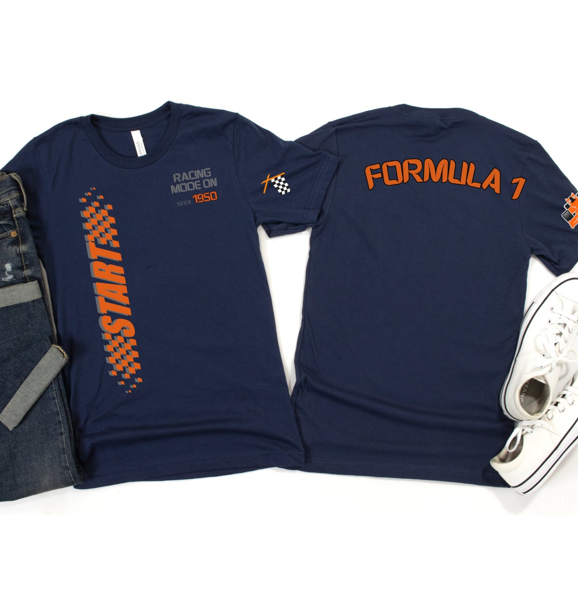 F1-formula 1 Tshirt Front and Back Print,racing Shirt ,formula 1 Racing ...