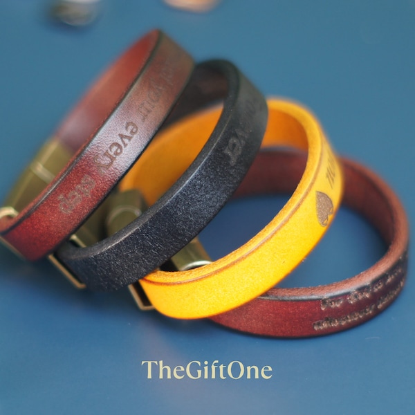 Personalized Mens Bracelet Etsy