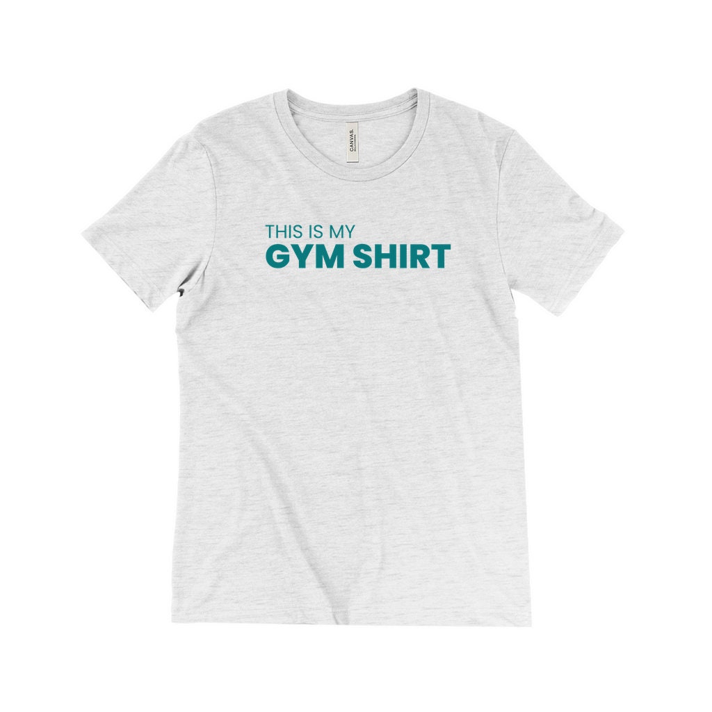 This is My Gym Shirt, Gym Tshirt, Workout Tee, Women's Gym Tee, Cute