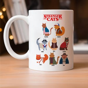 Stranger Thing Mug, Stranger Thing Gift, Merch Stranger Thing, Stranger Thing Birthday Gift