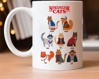 Stranger Thing Mug, Stranger Thing Gift, Merch Stranger Thing, Stranger Thing Birthday Gift