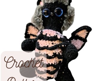 Whimsical Dragon Amigurumi Pattern - Create Your Own Sweet Little Dragon