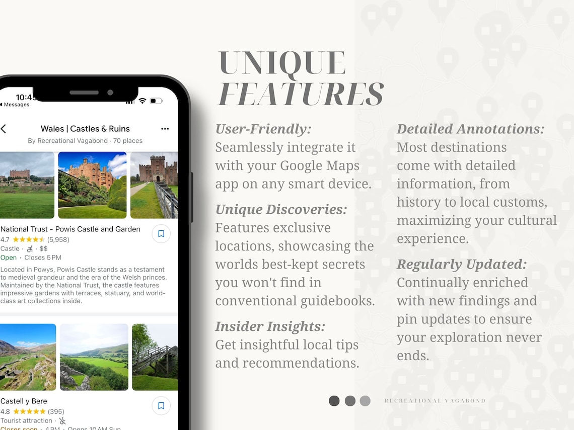 Digital Map Wales Castles Wales Ruins Map Guide Wales Map Wales
