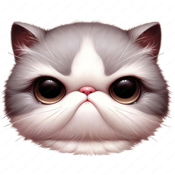 Grumpy Cat Clipart | Hilarious Grumpy Cat Clipart Bundle | 10 High-Quality Images | Humor Art | Printables | Commercial Use