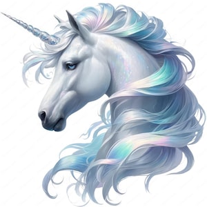 Mystical Unicorn Clipart | Enchanting Mystical Unicorn Clipart Bundle | 10 High-Quality Designs | Fantasy Art | Printables | Commercial Use