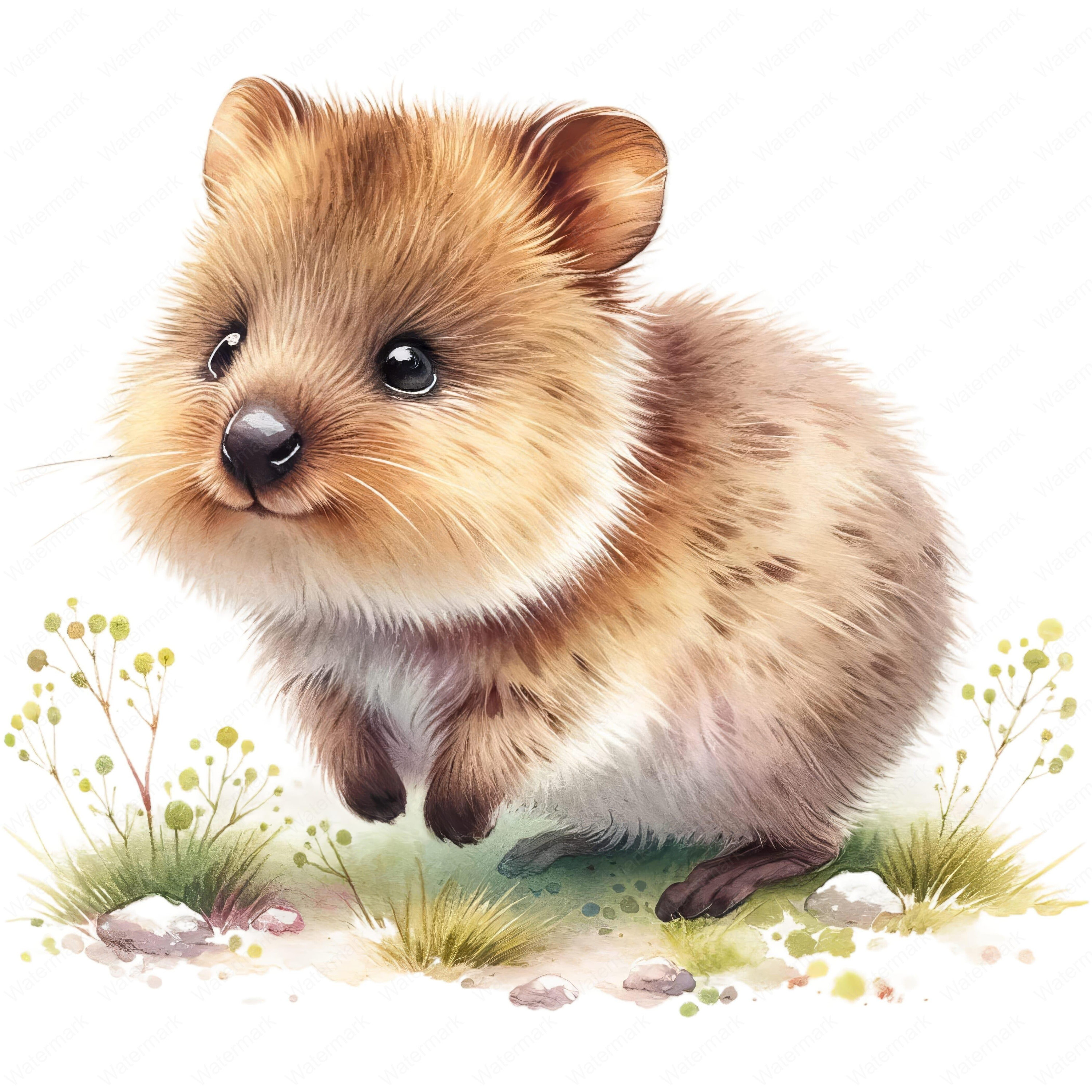 Quokka Clipart Bundle: Australian Wildlife Art (digital Download