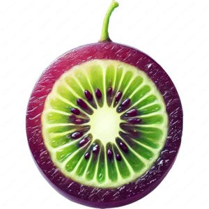 Clipart de raisin vibrant | Lot de cliparts raisins juteux | 10 modèles de haute qualité | Art de produits frais | Imprimables | Utilisation commerciale