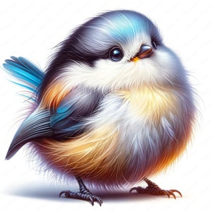 Cute Bird Clipart | Pacote de Adorável Cute Bird Clipart | 10 Designs de Alta Qualidade | Arte Aviária | Imprimíveis | Uso Comercial