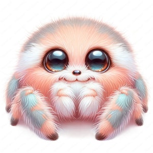 Niedliche Spinne Clipart | Entzückende Spinne Clipart Bundle | 10 hochwertige Designs | Insekten Kunst | Drucksachen | Kommerzielle Nutzung