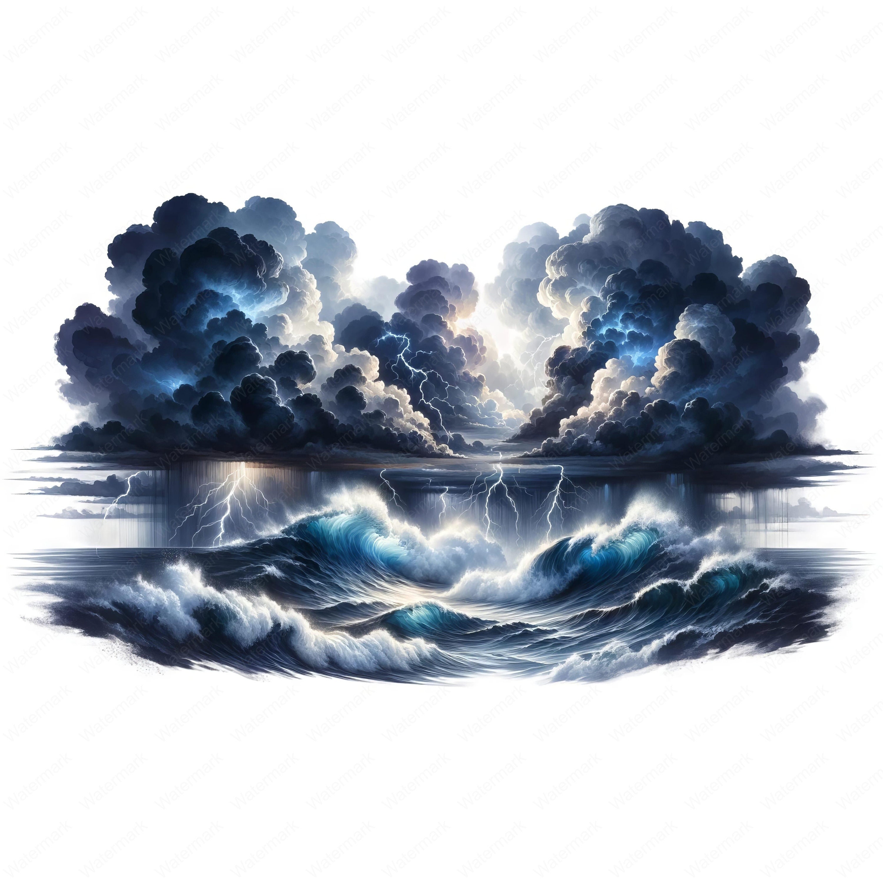 Storm Clipart Bundle | High-quality Weather Art (digital Download) - Etsy