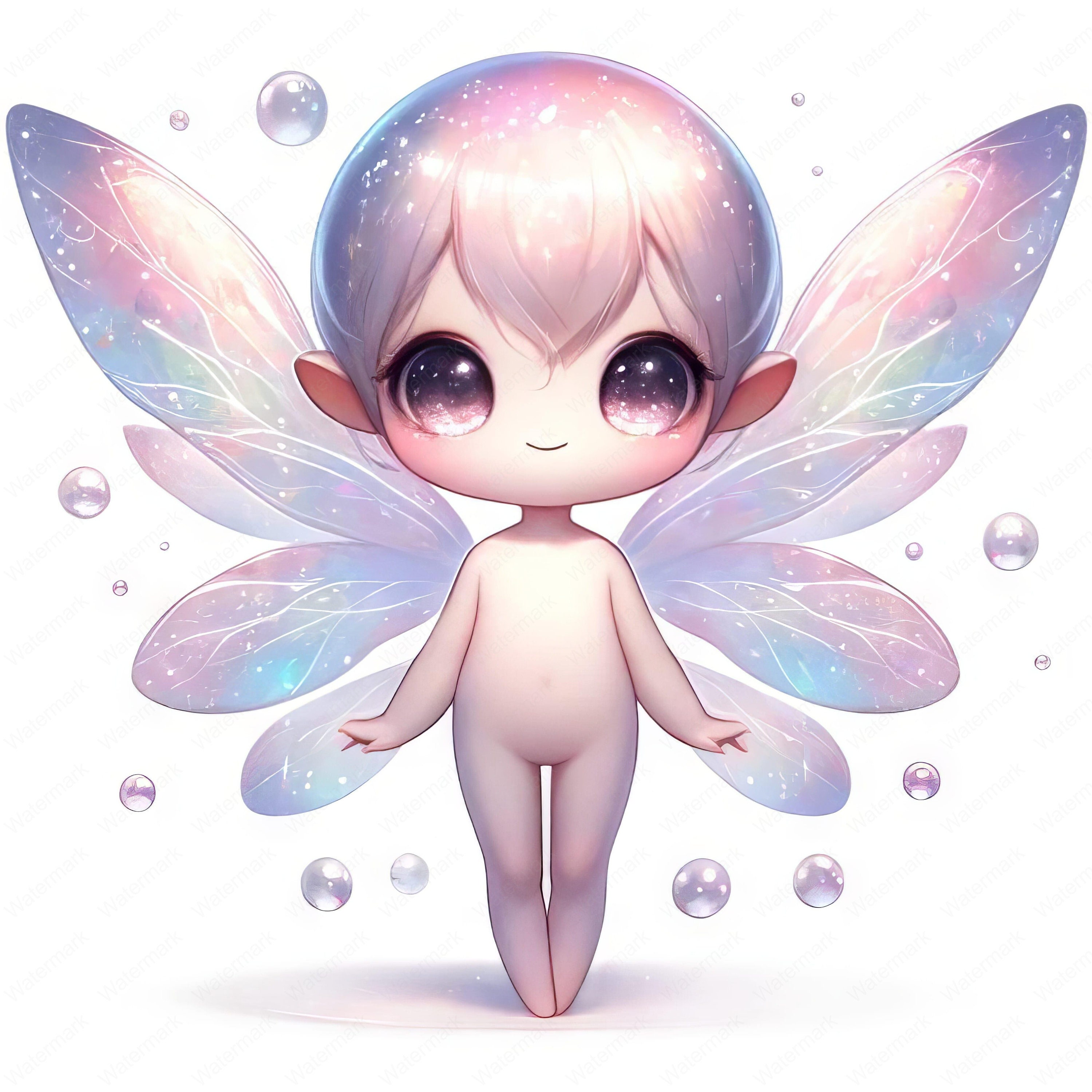 Cute Sprite Clipart Bundle | Fantasy Art Printables (digital Download ...